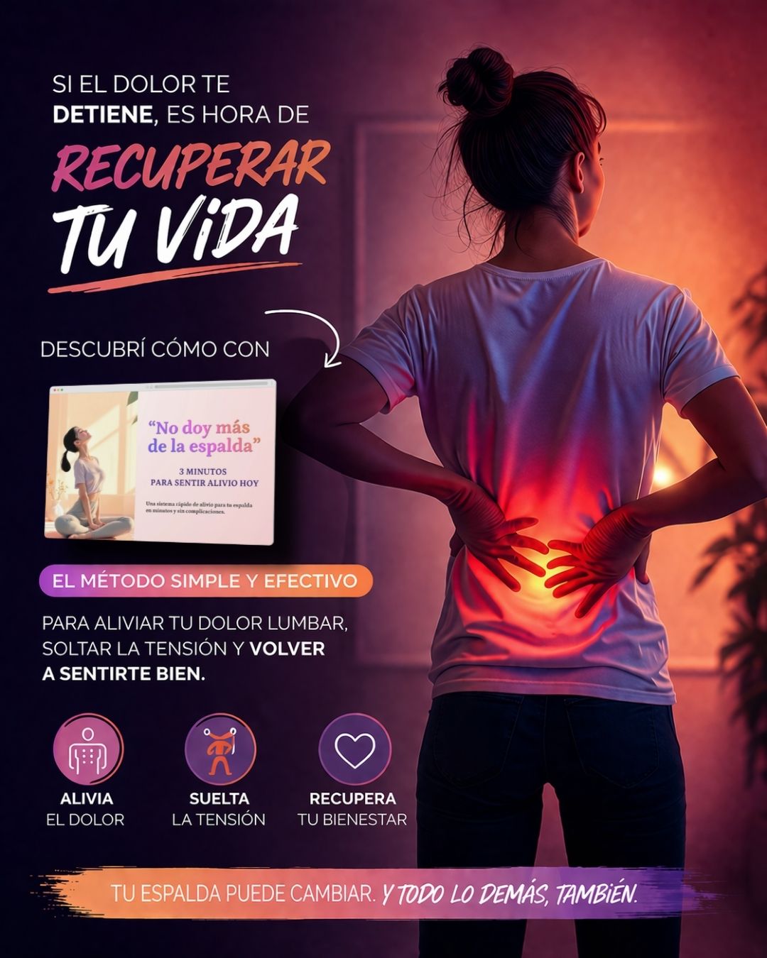 NO DOY MÁS DE LA ESPALDA