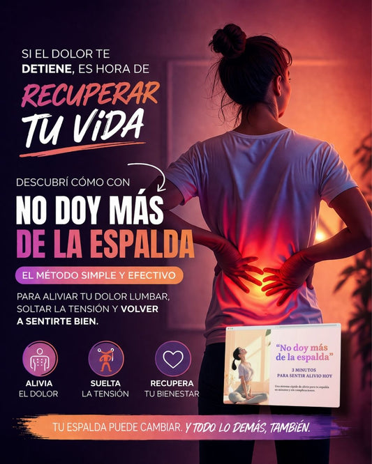 NO DOY MÁS DE LA ESPALDA